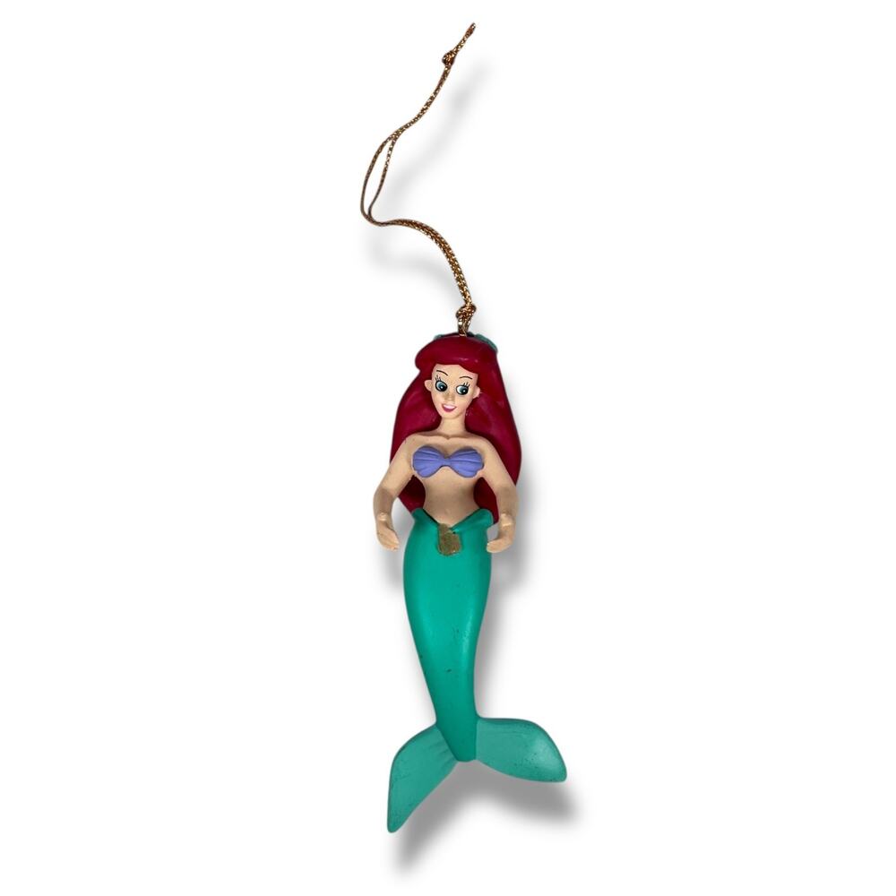 Vintage Disney The Little Mermaid Ariel Christmas Ornament Hanging Holiday Decor